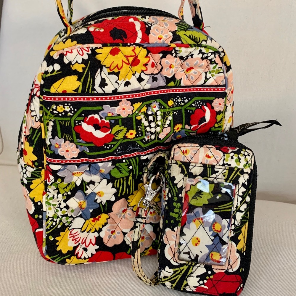 Vera Bradley Lunch Bag and Zip ID Wristlet